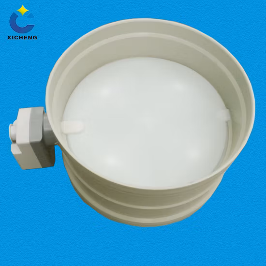 Conexões de ventilação de laboratório HVAC PP Material de PVC Amortecedores de ar motorizados